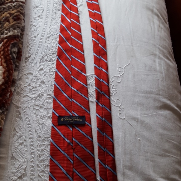 Brooks brothers tie made in USA original price $79 - Picture 4 of 5